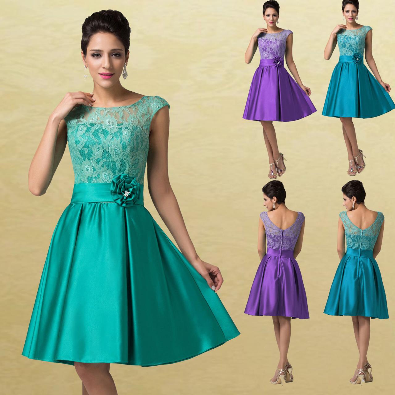 Rockabilly Bridesmaid Dresses Yellow